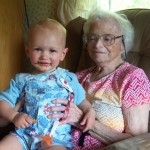 Visiting Great Grandma Dorothy