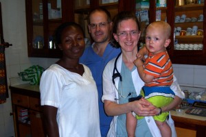 The Family with Kofi -an OB nurse