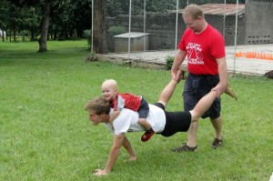 Wheel barrow "handicap"