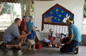 Dad & Noah as "wise men" 