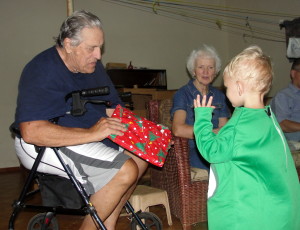 "Larry the Cucumber" & Grandpa