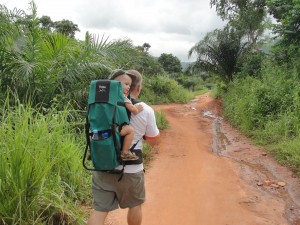 Going for a hike 