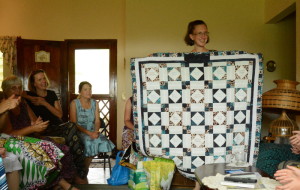 Quilt made by all the missionary women! 