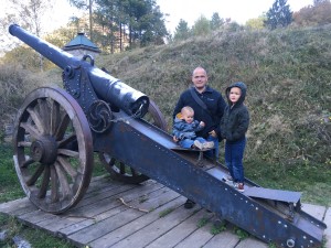 Canon at Fort de Tamie